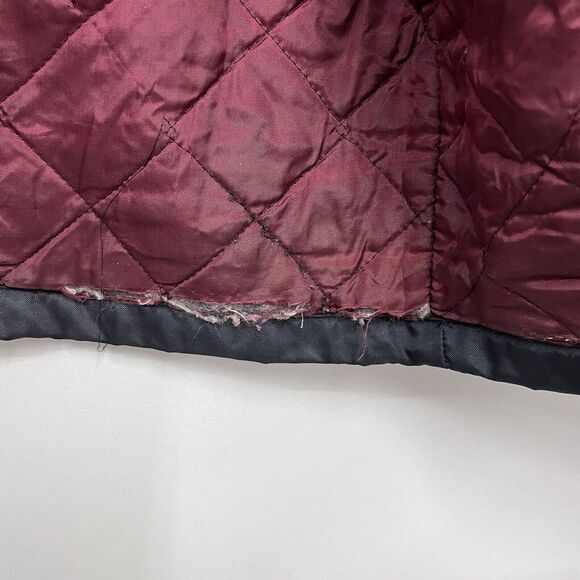 Champion Vtg 70's Men's M Snap Button Satin Official Racing Apparel Blue Jacket - Picture 14 of 15